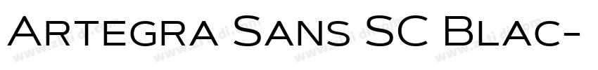 Artegra Sans SC Blac字体转换 Artegra Sans SC Blac字体转换